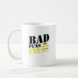 Mug Les mauvais calembours sont comment petit pain