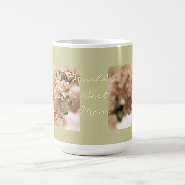 Mug Les meilleures fleurs d'Apple de la maman du monde (Centre)