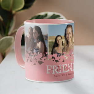 Mug Les Meilleurs Amis Photo Rose