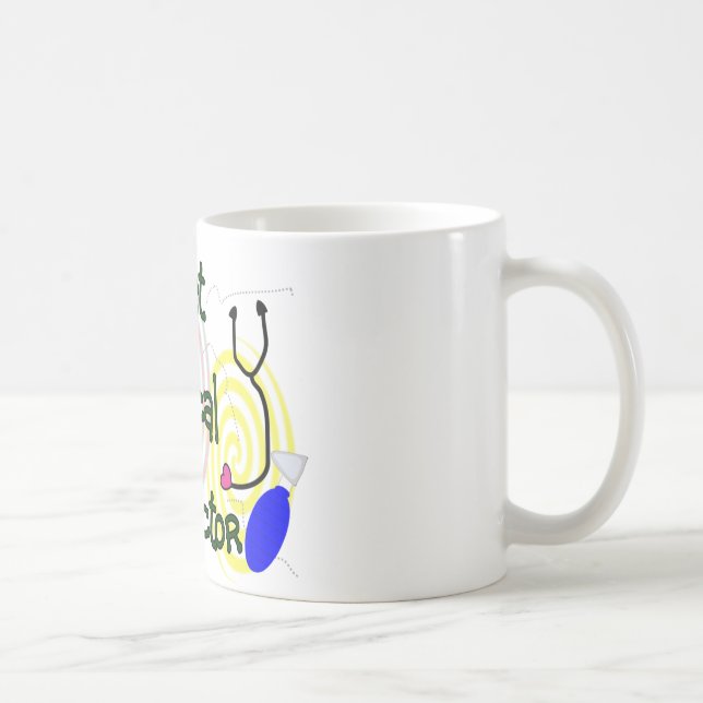Mug Les meilleurs cadeaux cliniques de soins (Droite)