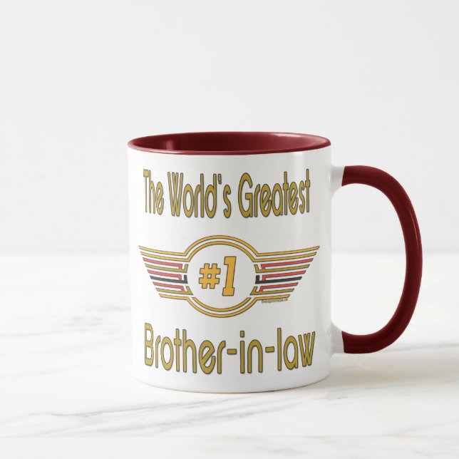 Mug Les meilleurs cadeaux de beau-frère (Droite)