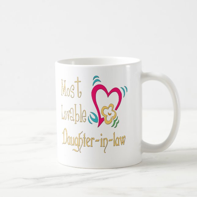 Mug Les meilleurs cadeaux de belle-fille (Droite)