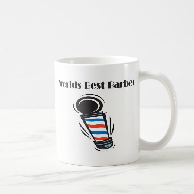 Mug Les meilleurs cadeaux de coiffeur des mondes (Droite)
