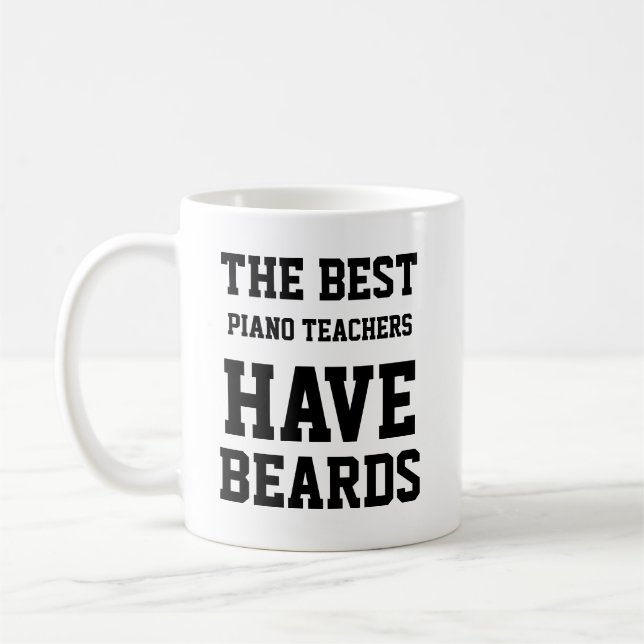 Mug Les Meilleurs Enseignants En Piano Ont Des Oreille (Gauche)