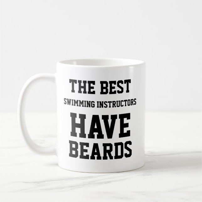 Mug Les Meilleurs Instructeurs De Natation Ont Des Ore (Gauche)