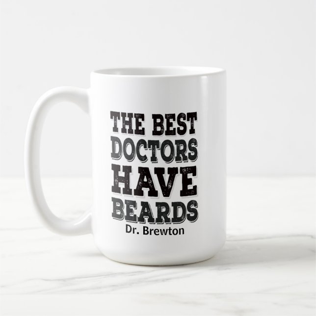 Mug Les Meilleurs Médecins Personnalisés Drôle Ont Des (Gauche)