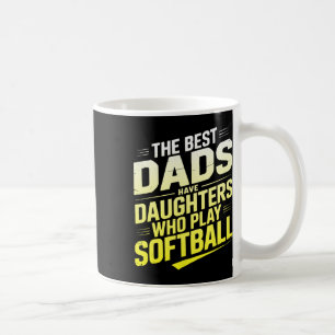 Mug Les meilleurs papas ont des filles qui jouent au s