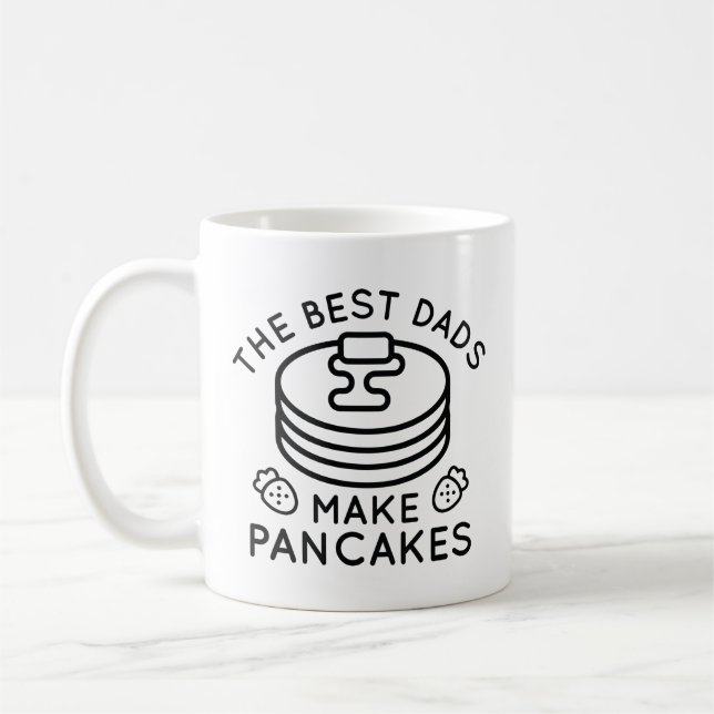 Mug Les Meilleurs Pères Font Des Crêpes (Gauche)