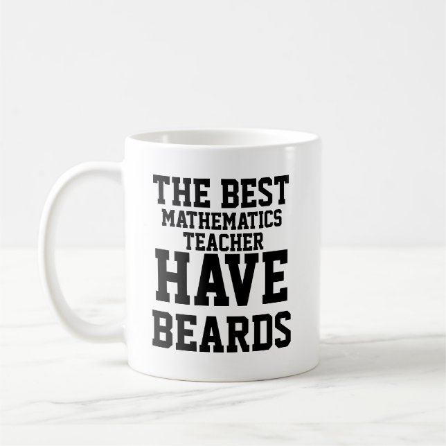 Mug Les Meilleurs Professeurs de Mathématiques Ont des (Gauche)