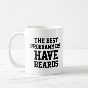 Mug Les Meilleurs Programmeurs Ont Des Barbes