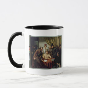 Mug Les membres du club de l'artiste de Hambourg, 1840