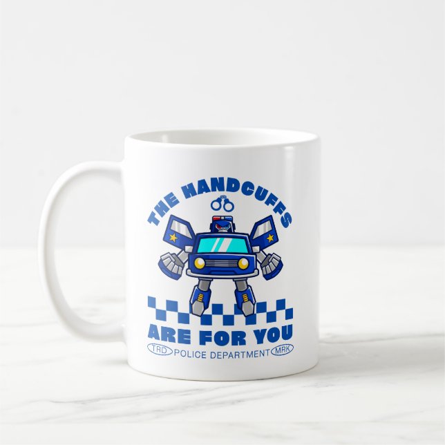 Mug Les menottes sont pour vous (Gauche)