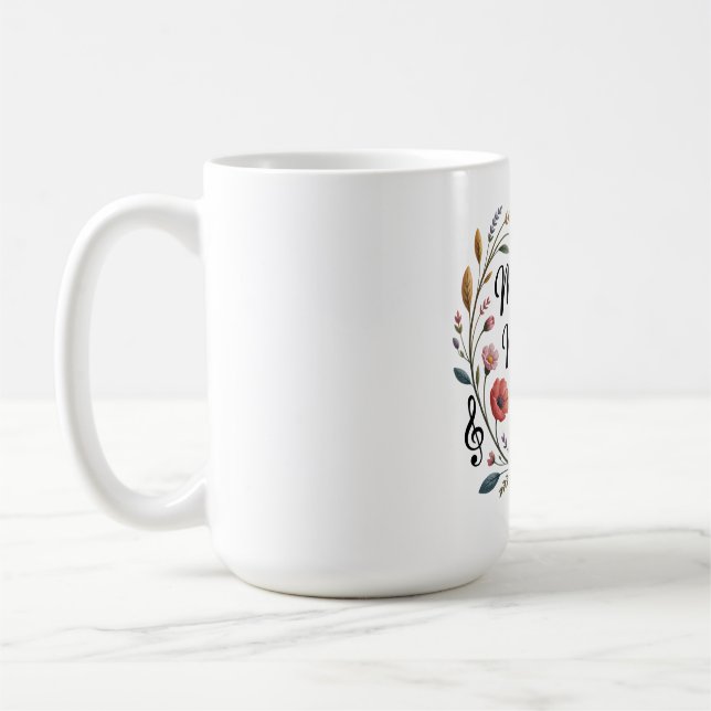 Mug Les mères sont la mélodie des chansons d'amour (Gauche)
