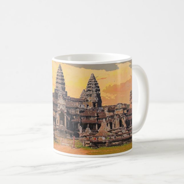Mug Les merveilles d'Angkor Vat : un voyage photograph (Devant droit)