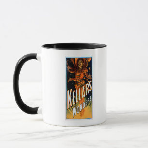Mug Les merveilles de Kellar habillées comme la magie