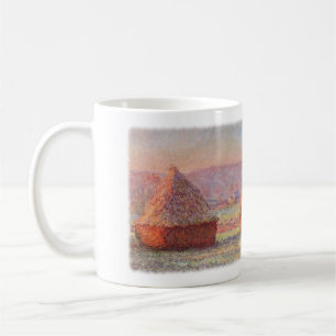 Mug Les meules de foin de Monet, Frost blanc, lever de
