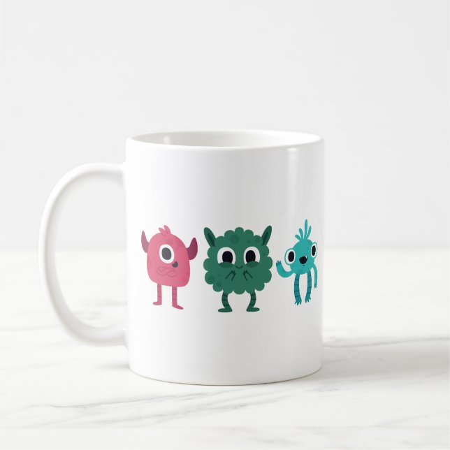 Mug Les mignons monstres (Gauche)