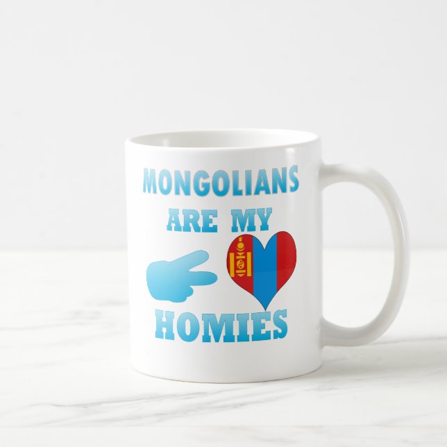 Mug Les Mongolians sont mon Homies (Droite)