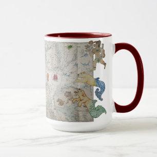 Mug Les monstres de thé de Singapour