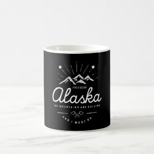 Mug Les montagnes de l'Alaska disent que je dois aller