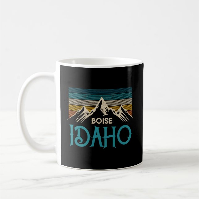 Mug Les monts Boise Idaho (Gauche)
