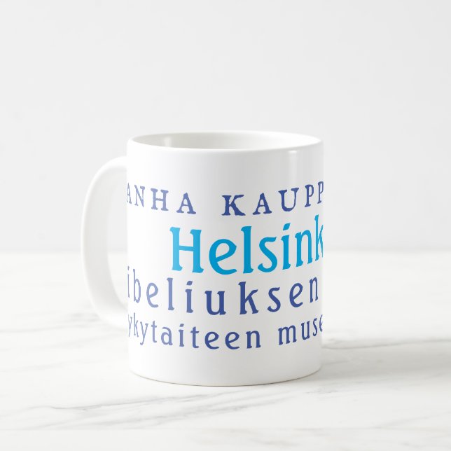 Mug Les monuments d'Helsinki (Devant gauche)
