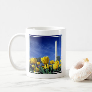 Mug Les monuments Washington Monument au printemps