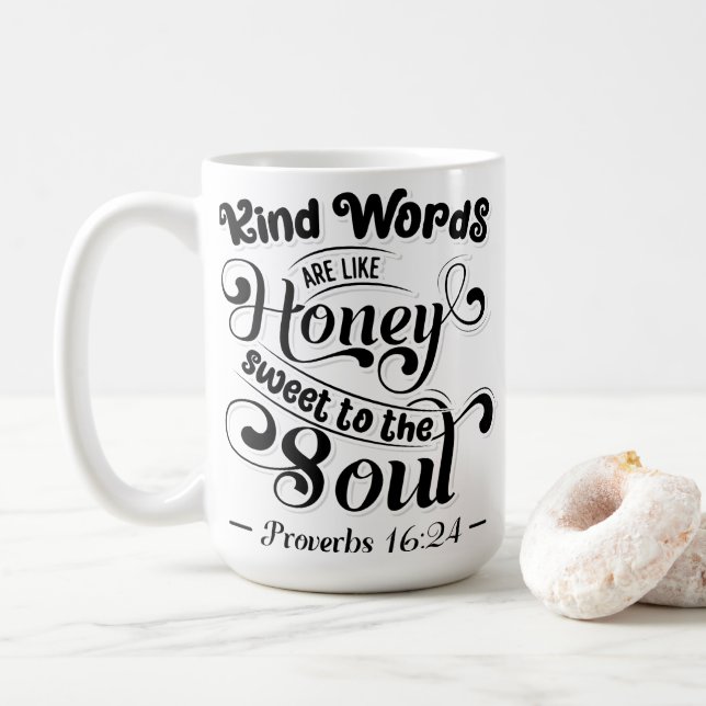 Mug Les mots comme le miel (Avec donut)