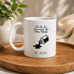 Mug Les mots sont puissants, utilisez-les sagement Cit