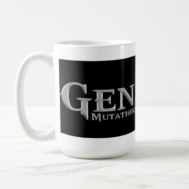 Mug Les mutations de la génétique se produisent des (Gauche)