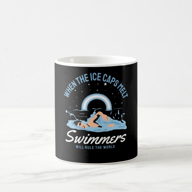 Mug Les nageurs domineront le monde (Centre)