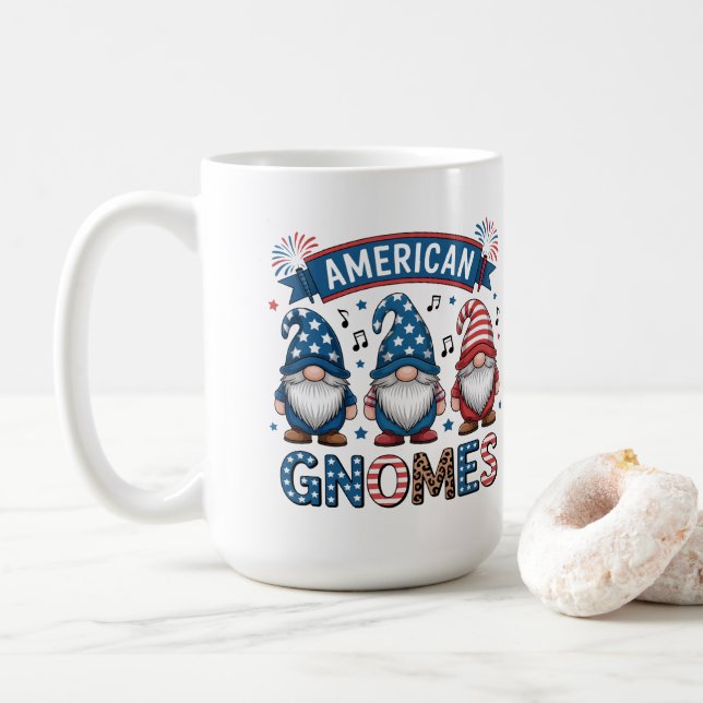 Mug Les nains américains (Avec donut)
