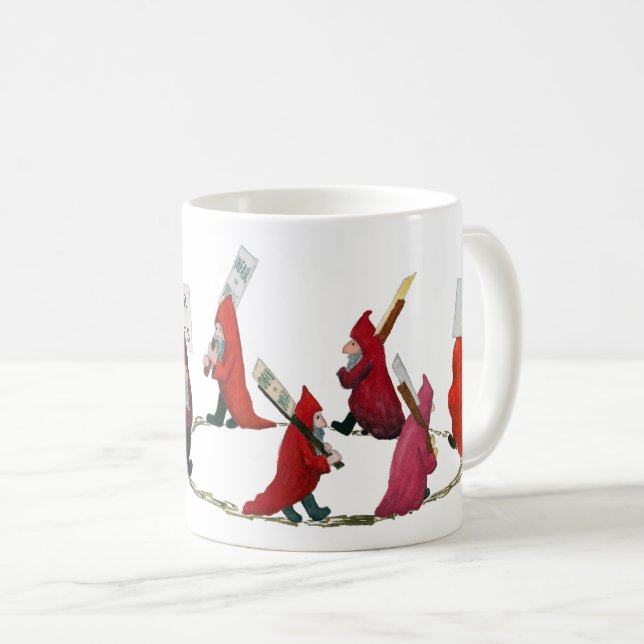 Mug Les nains en grève (Devant droit)