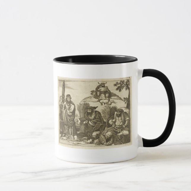 Mug Les négociants chinois consultant des diseurs de (Droite)