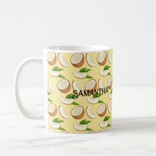 Mug Les noix de coco tropicales