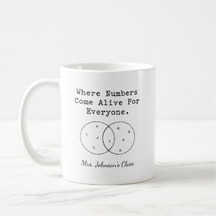 Mug Les nombres s'animent pour tout le monde, plaisir