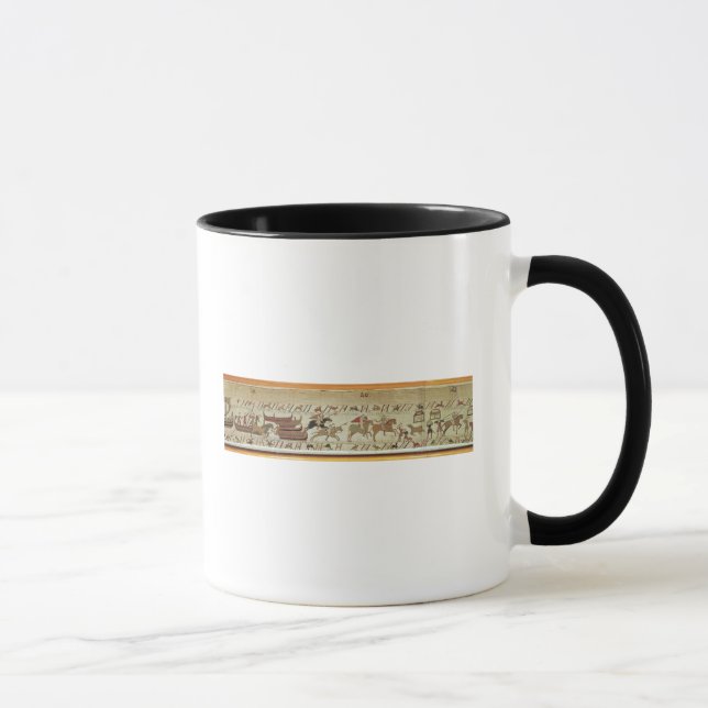 Mug Les Normands débarquent à Pevensey et aux (Droite)