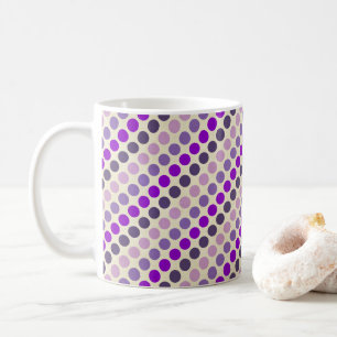 Mug Les nuances de Pois violets par Shirley Taylor