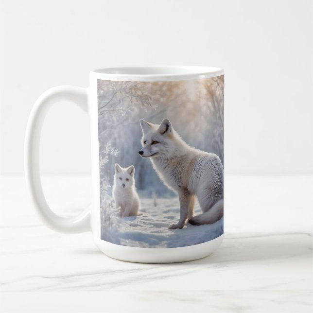 Mug "Les obligations décongelées : le renard arctique  (Gauche)