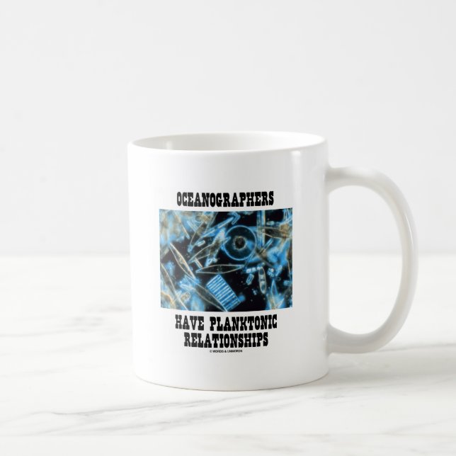 Mug Les océanographes ont des rapports planctoniques (Droite)