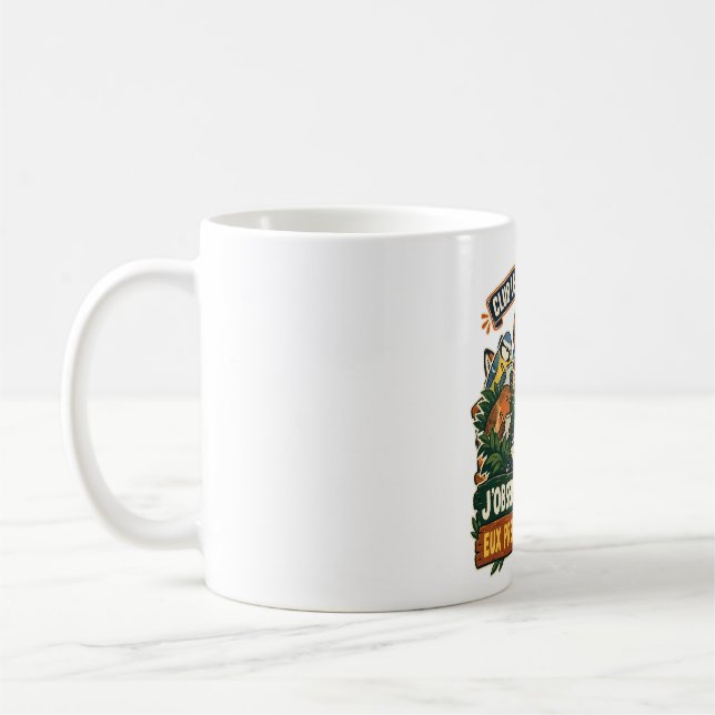 Mug Les oiseaux prennent des notes – huppe (Gauche)