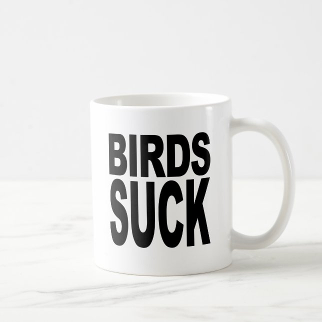 Mug Les oiseaux sucent (Droite)