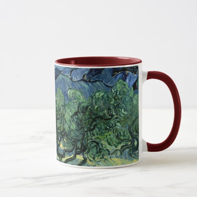Mug Les oliviers de Vincent van Gogh (1889) (Droite)