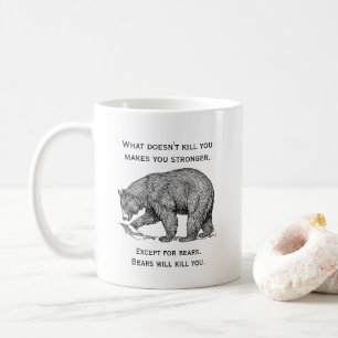 Mug Les ours vous tueront drôlement