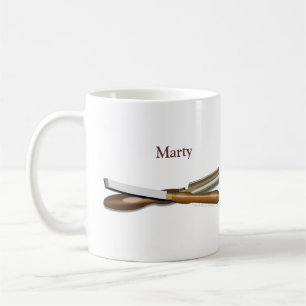 Mug Les outils de Woodturning ont personnalisé la