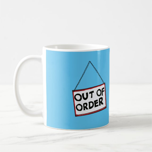 Mug Les ouvriers hors de l'ordre muselés (Gauche)