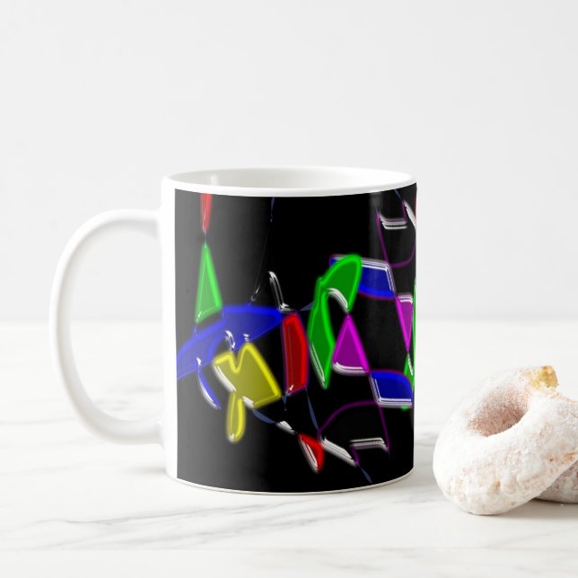 Mug Les Padern Paintings (Avec donut)