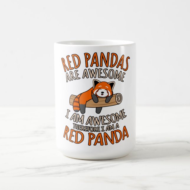 Mug Les Pandas Rouges Sont Des Animaux De Compagnie Am (Centre)