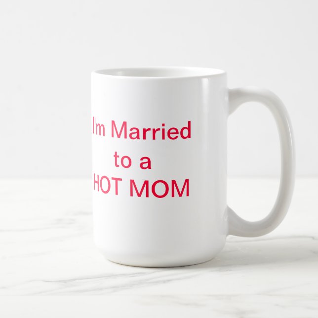Mug Les papas CHAUDS n'ont pas peur pour montrer leur (Droite)