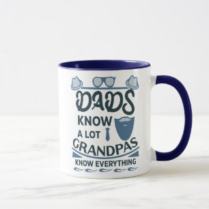 Mug Les papas connaissent beaucoup, les papas savent t